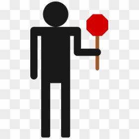 Stop Sign On Stick, HD Png Download - stop sign png