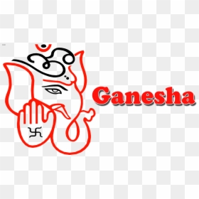 Ganpati Bappa Drawing Easy, HD Png Download - ganpati png