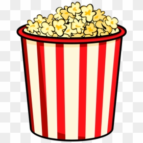 Popcorn Clipart, HD Png Download - popcorn png