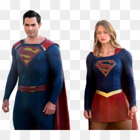 Superman And Supergirl Logo, HD Png Download - superman png
