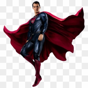 Superman Henry Cavill Flying, HD Png Download - superman png