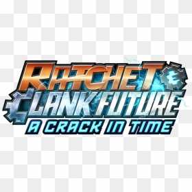 Ratchet And Clank A Crack In Time Logo, HD Png Download - crack png
