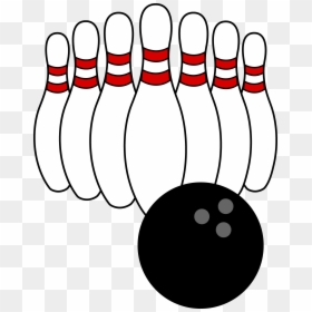 Clip Art Bowling Pins, HD Png Download - bowling ball png