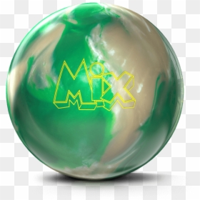 Storm Mix Green White, HD Png Download - bowling ball png