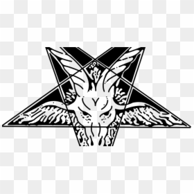 Satanic Pentagram Transparent Background, HD Png Download - all seeing eye png