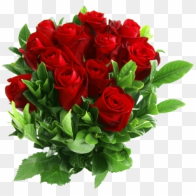 Flower Red Rose Png, Transparent Png - bouquet png
