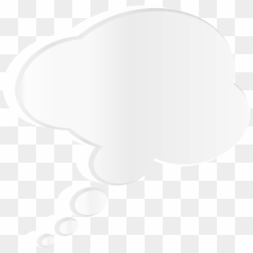 Thinking Bubble Png, Transparent Png - thinking bubble png