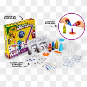 Crayola Silly Scents Marker Maker, HD Png Download - hit marker png