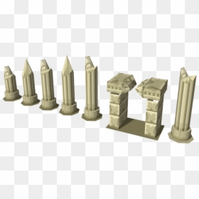 Sculpture, HD Png Download - pillar png