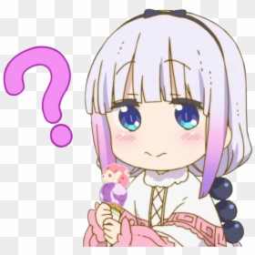 Confused Anime Girl Png, Transparent Png - confused png