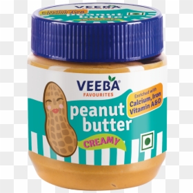 Veeba Peanut Butter Creamy 1kg, HD Png Download - peanut butter png