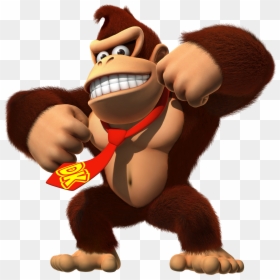 Donkey Kong Beating His Chest, HD Png Download - king kong png