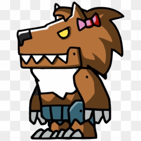 Scribblenauts Werewolf, HD Png Download - werewolf png