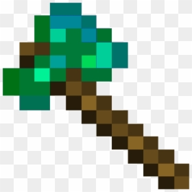 Minecraft Axe, HD Png Download - minecraft sword png