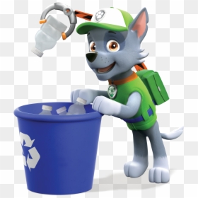 Paw Patrol Rocky Recycling, HD Png Download - rubble png