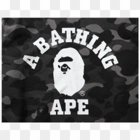 Bape Logo In Black, HD Png Download - bape logo png