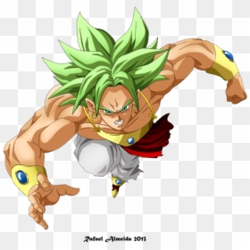 Dragon Ball Z Broly Ssgss, HD Png Download - broly png