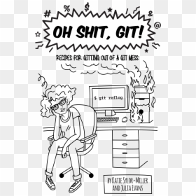 Git Comic, HD Png Download - shit png