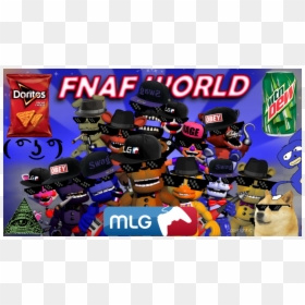 Fnaf World Memes, HD Png Download - mlg hat png