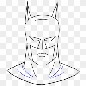 Batman Drawing Easy, HD Png Download - batman symbol png