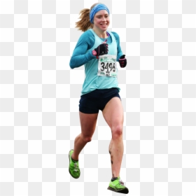 Marathon Runner Png, Transparent Png - runner png