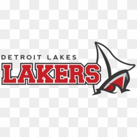 Detroit Lakes High School, HD Png Download - lakers logo png