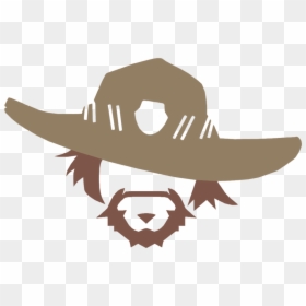 Overwatch Mccree Icon Png, Transparent Png - mccree png