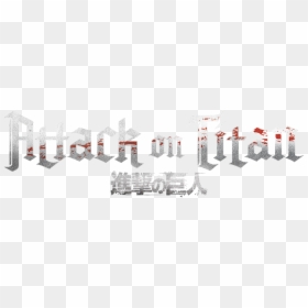 Attack On Titan Logo English, HD Png Download - attack on titan png