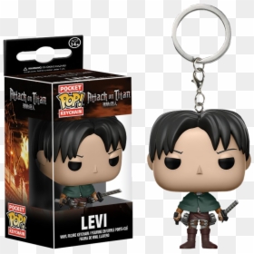 Levi Pop Keychain, HD Png Download - attack on titan png
