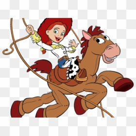 Jessie And Bullseye Toy Story, HD Png Download - woody png