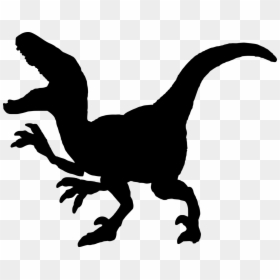 Dinosaur Silhouette Png, Transparent Png - trex png