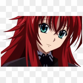 Red Anime Hair Color, HD Png Download - anime mouth png