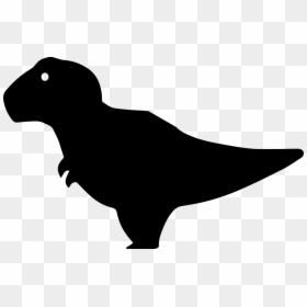 Dino Silhouette Png, Transparent Png - trex png
