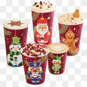 Costa Coffee Christmas Cups 2017, HD Png Download - lean cup png