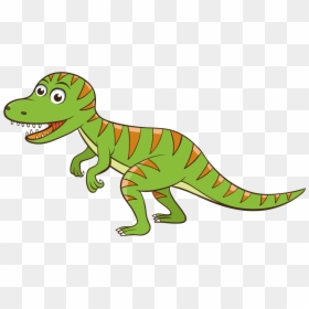 Cartoon Dinosaur Transparent Background, HD Png Download - trex png