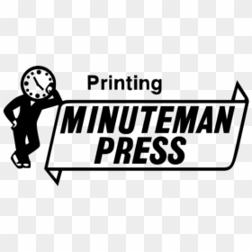 Minuteman Press, HD Png Download - minuteman png