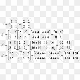 Image24 - Matrix To The Power Of 4, HD Png Download - matrix numbers png