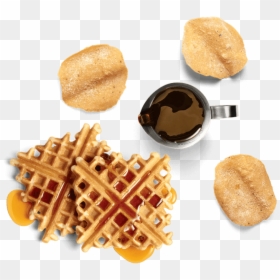 Waffle Flavor, HD Png Download - chicken and waffles png
