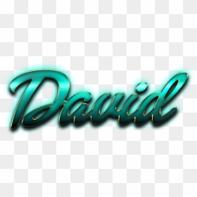 David Name Logo Png - Calligraphy, Transparent Png - david png