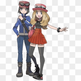 Calme Va Serena - Pokemon Human Girl Characters, HD Png Download - serena png