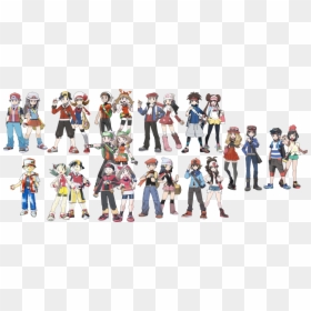 Http - //archives - Bulbagarden - Net/mediersgrouped - Pokemon Player Characters, HD Png Download - serena png