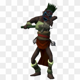Witch Doctor .png, Transparent Png - runescape gnome png