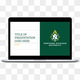 Academic Split Screen Power Point Template Design - Display Device, HD Png Download - power point logo png