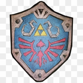 Hyrule Shield - Emblem, HD Png Download - hyrule crest png