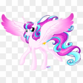 Princess Flurry Heart Grown Up By Natsum - My Little Pony Flurry Heart Grown Up, HD Png Download - sombra cute spray png