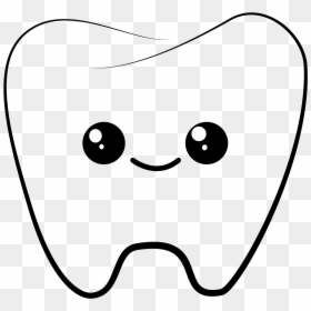 Transparent Dientes Clipart - Dibujo Diente Png, Png Download - emoji pensando png