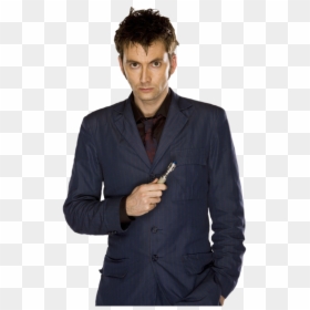 Transparent Doctor - Tom Baker And David Tennant, HD Png Download - 11th doctor png