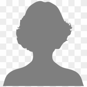 Girl Portrait Silhouette Clipart, HD Png Download - woman profile png