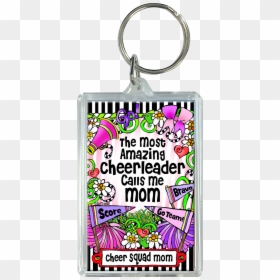 Kc304-a - Keychain, HD Png Download - cheer mom png