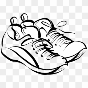 Track Shoe Running Shoes Clipart Transparent Png - 4th Of July Running, Png Download - running shoe print png